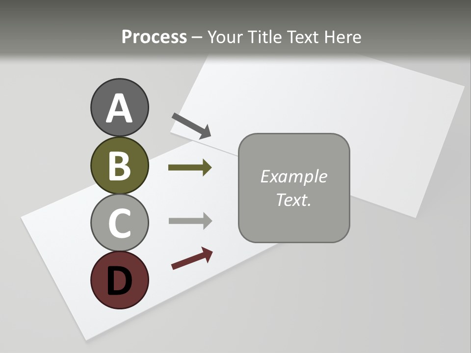 Namecard Contact Blank PowerPoint Template