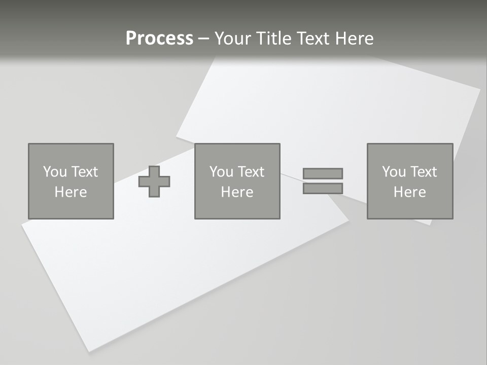 Namecard Contact Blank PowerPoint Template