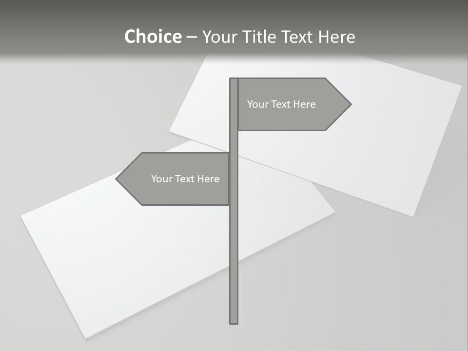 Namecard Contact Blank PowerPoint Template