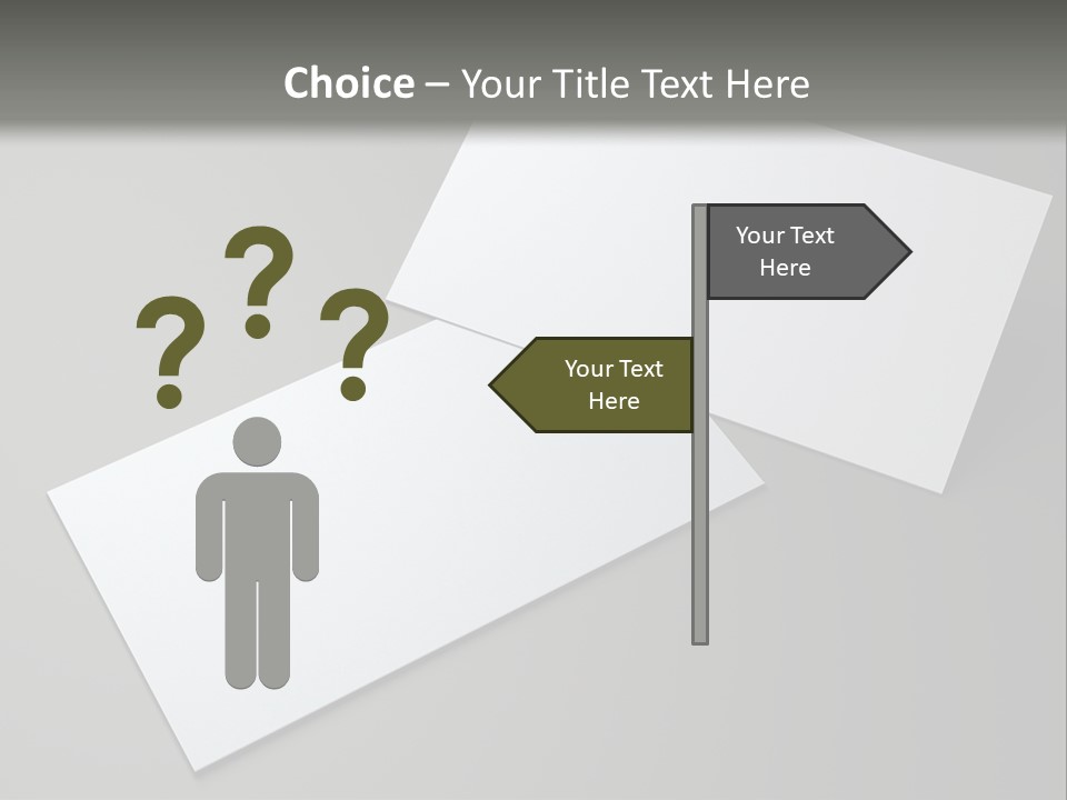 Namecard Contact Blank PowerPoint Template