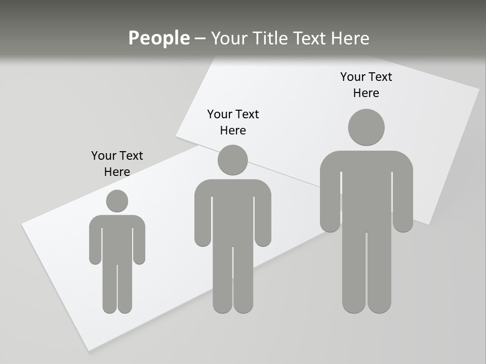 Namecard Contact Blank PowerPoint Template