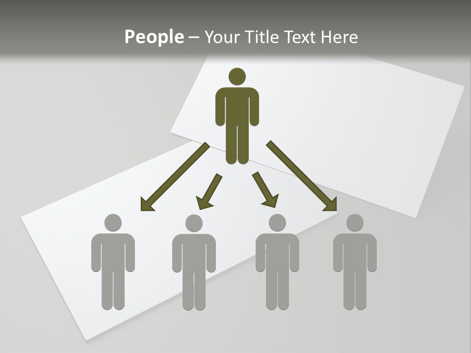 Namecard Contact Blank PowerPoint Template