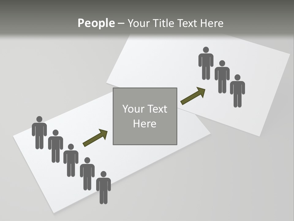Namecard Contact Blank PowerPoint Template