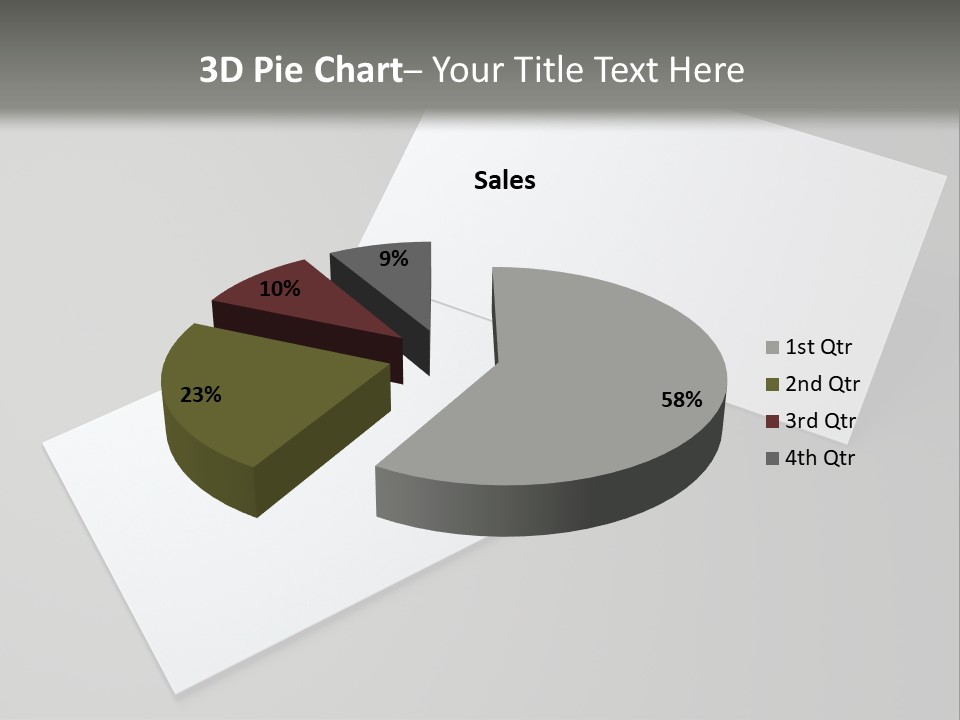 Namecard Contact Blank PowerPoint Template
