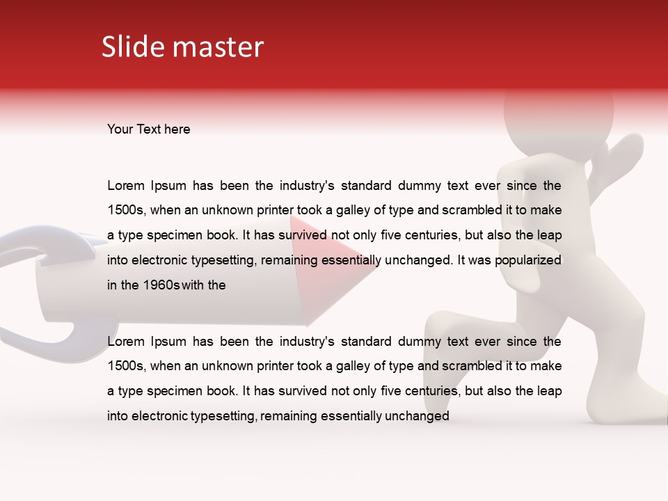 Science Danger Space PowerPoint Template