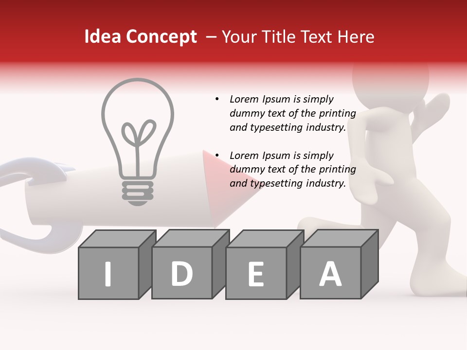 Science Danger Space PowerPoint Template