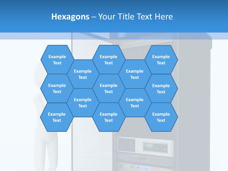 Tower Render Glass PowerPoint Template