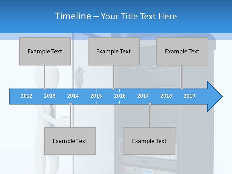 Tower Render Glass PowerPoint Template