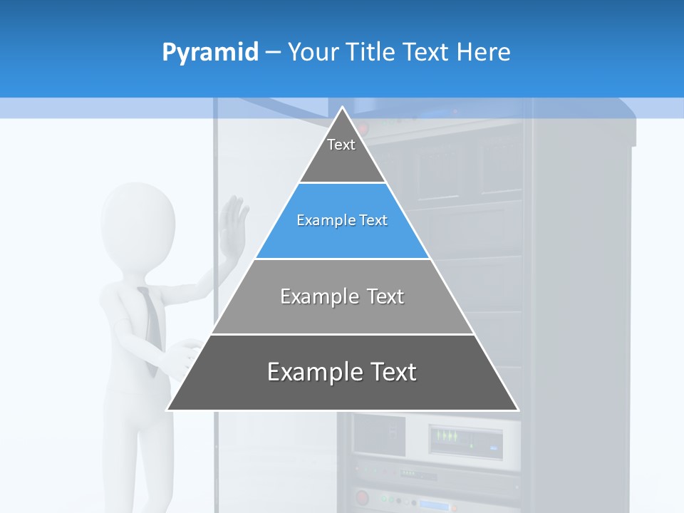 Tower Render Glass PowerPoint Template
