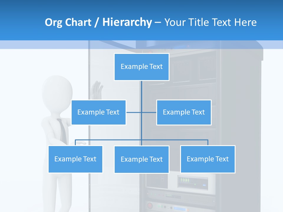 Tower Render Glass PowerPoint Template