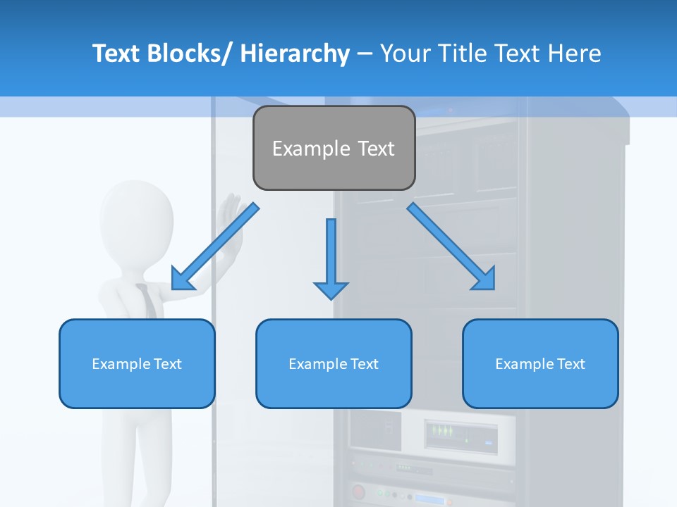 Tower Render Glass PowerPoint Template