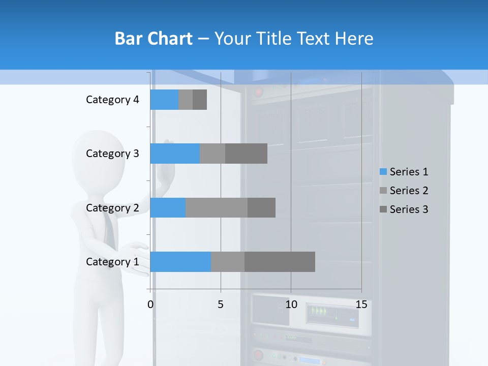 Tower Render Glass PowerPoint Template