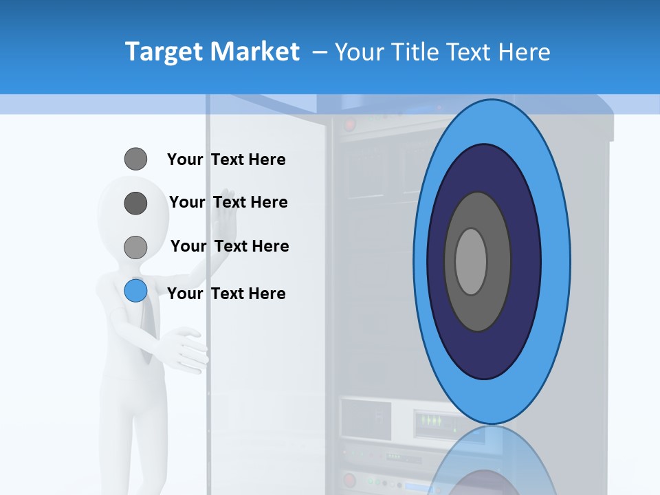 Tower Render Glass PowerPoint Template