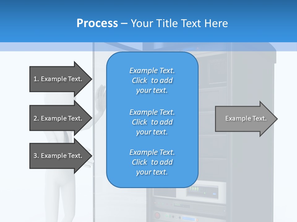 Tower Render Glass PowerPoint Template