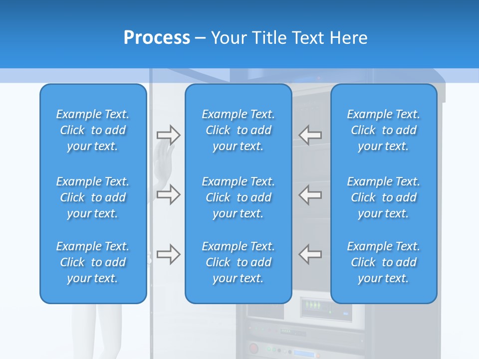 Tower Render Glass PowerPoint Template