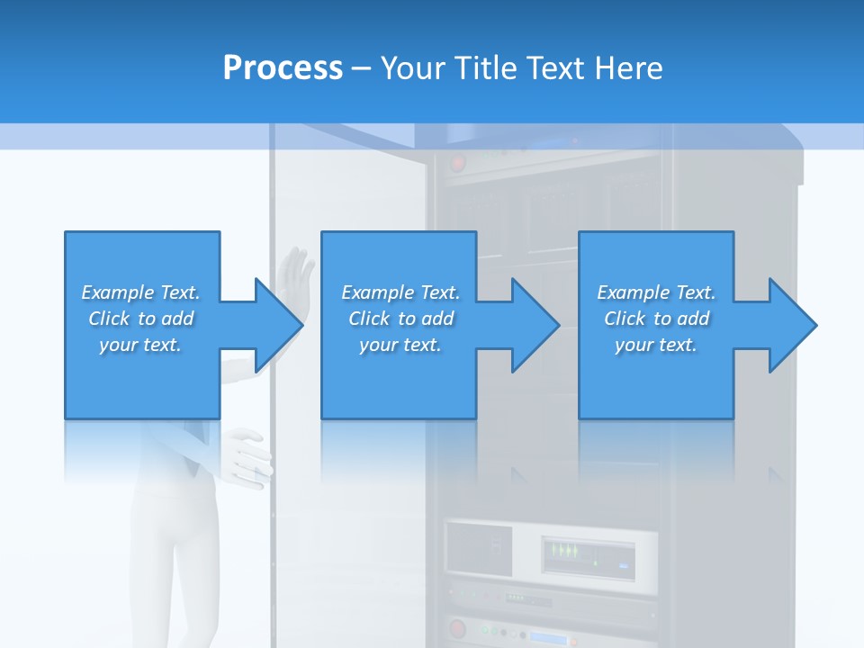 Tower Render Glass PowerPoint Template