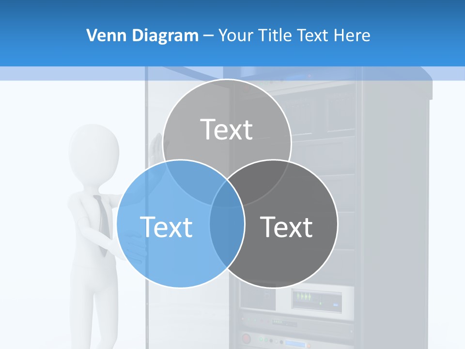 Tower Render Glass PowerPoint Template
