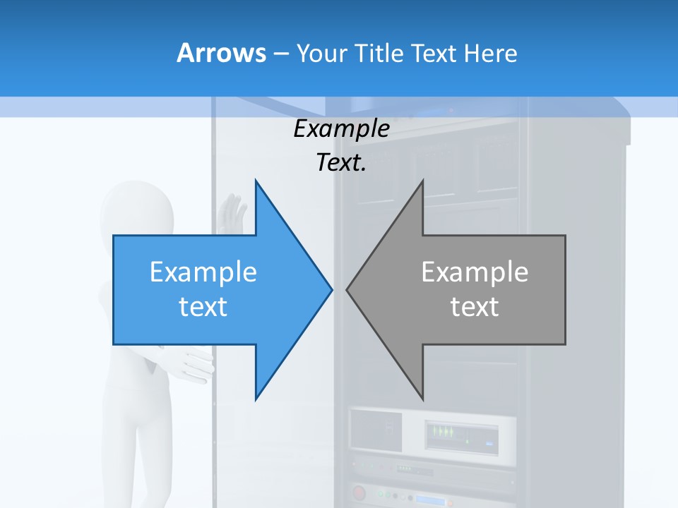 Tower Render Glass PowerPoint Template
