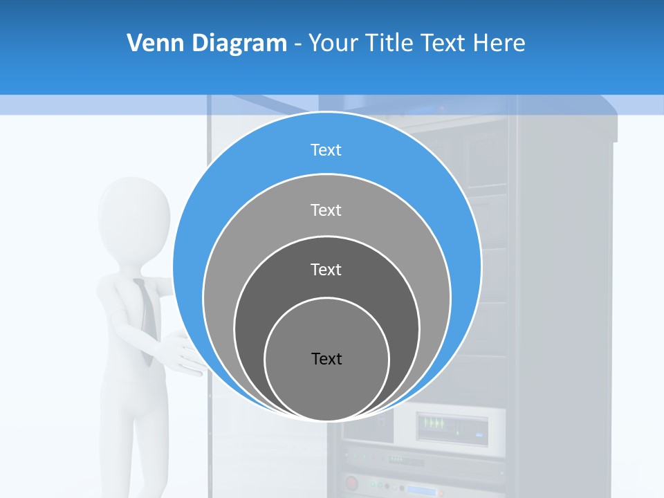 Tower Render Glass PowerPoint Template