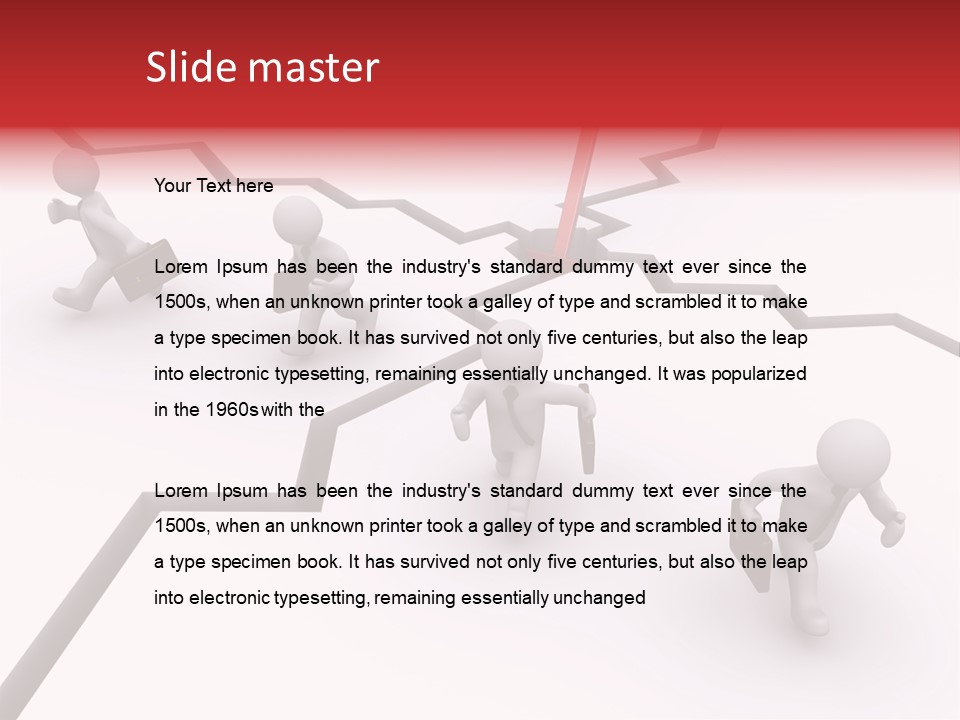 Fear Metaphor Corporate PowerPoint Template