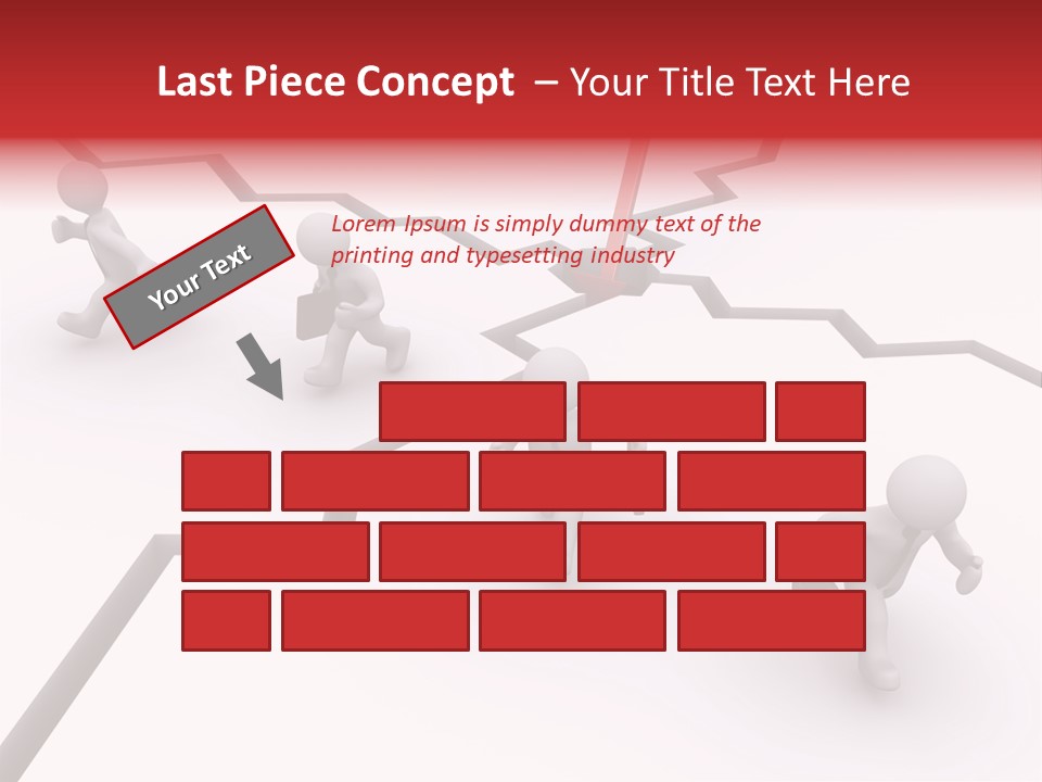 Fear Metaphor Corporate PowerPoint Template