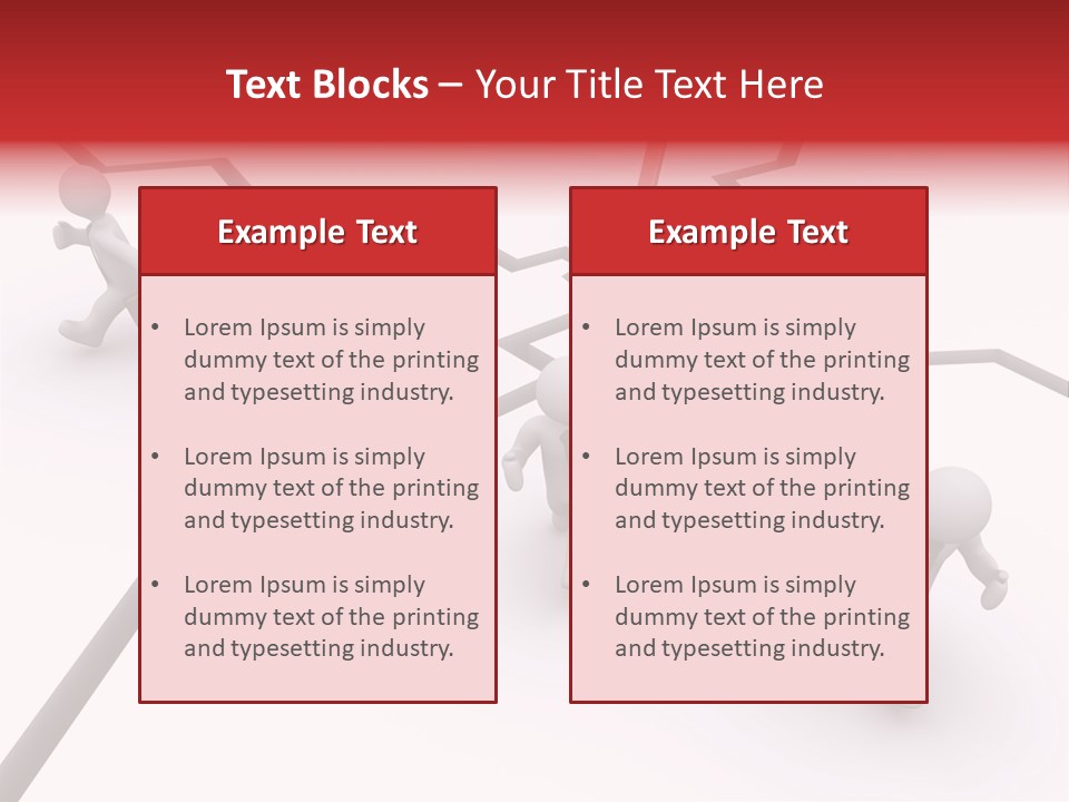 Fear Metaphor Corporate PowerPoint Template