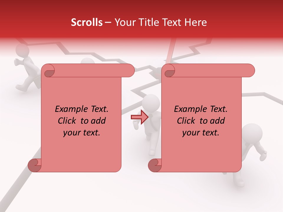 Fear Metaphor Corporate PowerPoint Template
