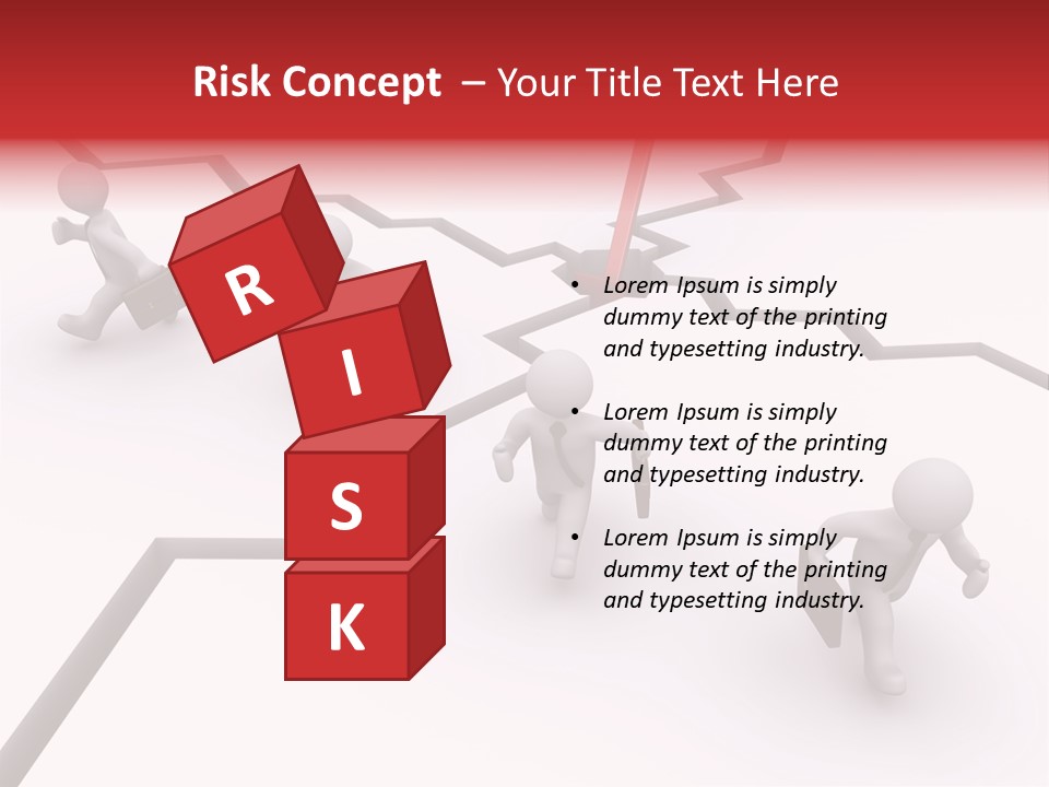 Fear Metaphor Corporate PowerPoint Template