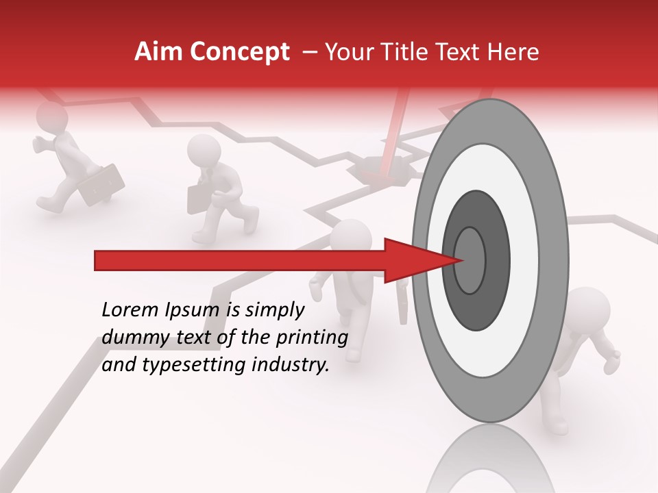 Fear Metaphor Corporate PowerPoint Template