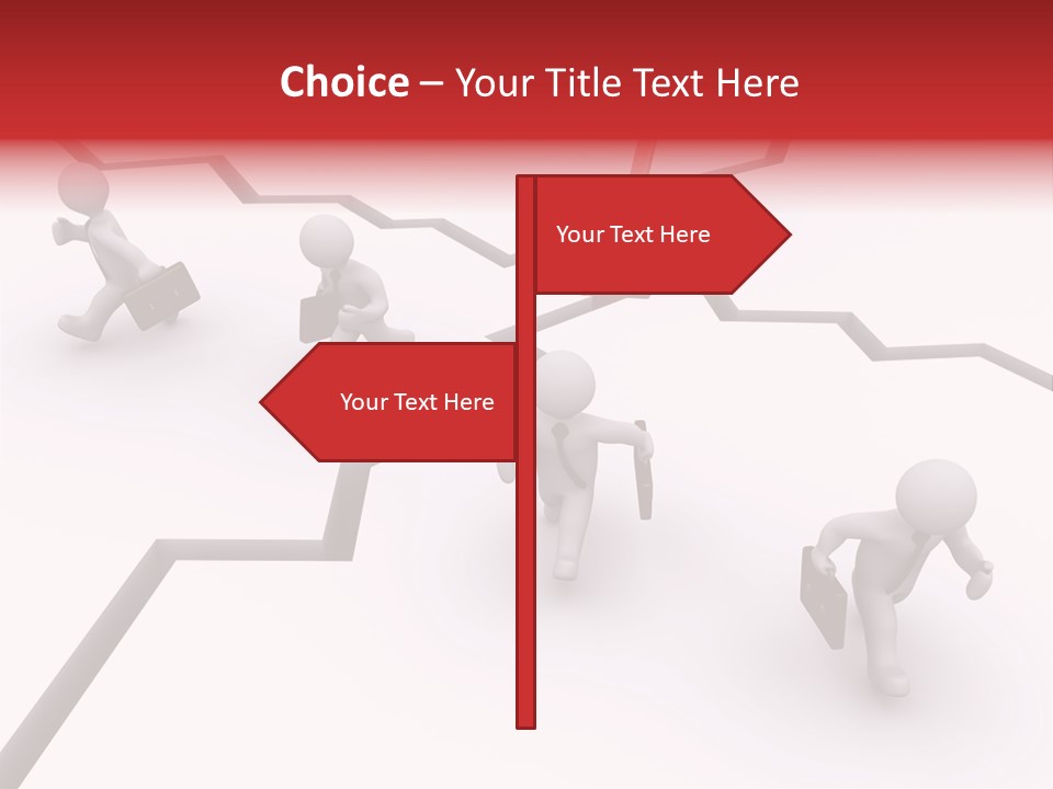 Fear Metaphor Corporate PowerPoint Template