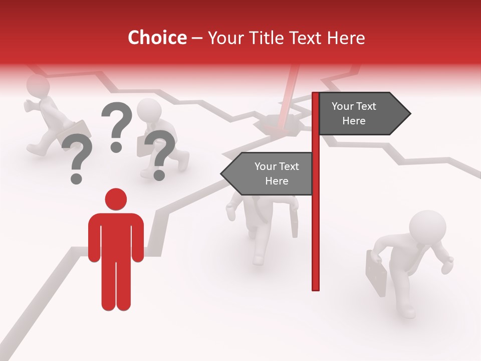 Fear Metaphor Corporate PowerPoint Template