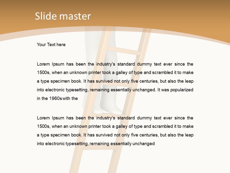 Opportunity Business Clipping Path PowerPoint Template