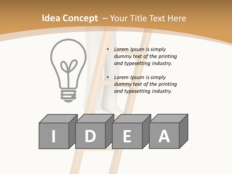 Opportunity Business Clipping Path PowerPoint Template