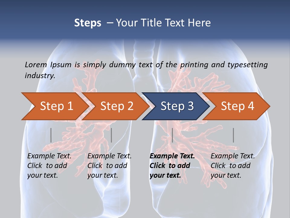 Background Physiology Man PowerPoint Template
