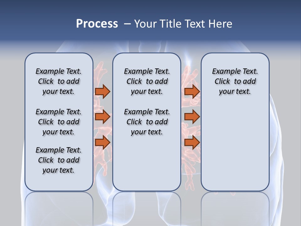 Background Physiology Man PowerPoint Template