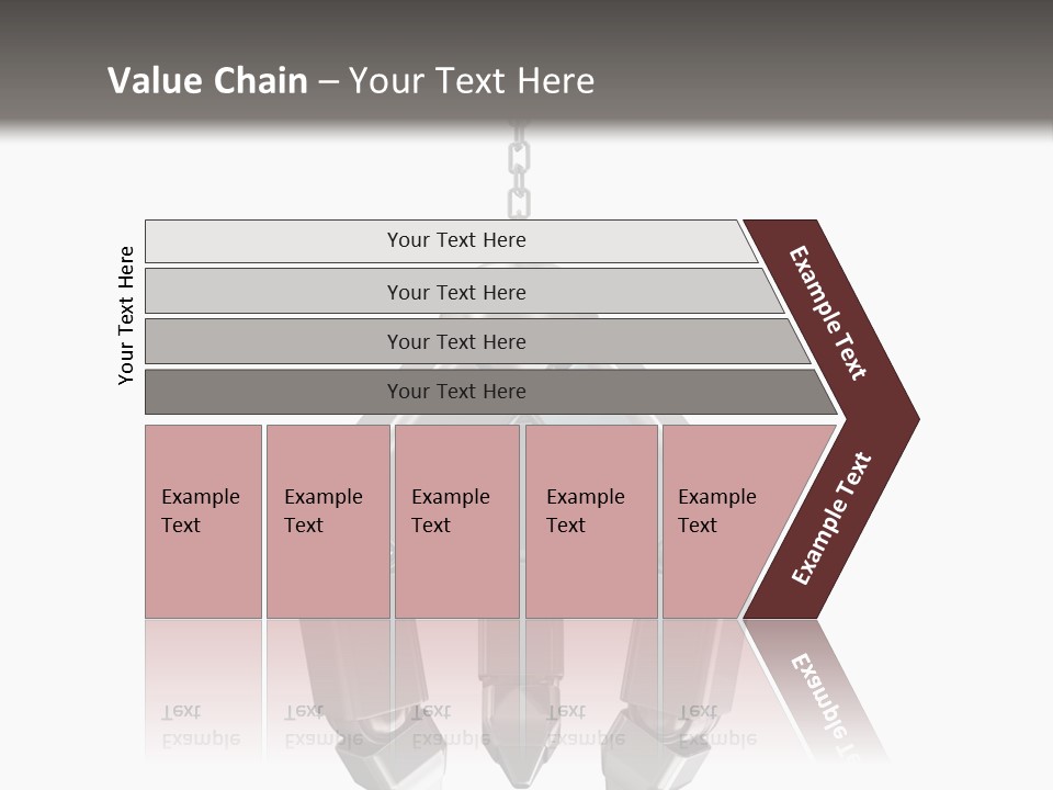 Background Steel Isolated PowerPoint Template