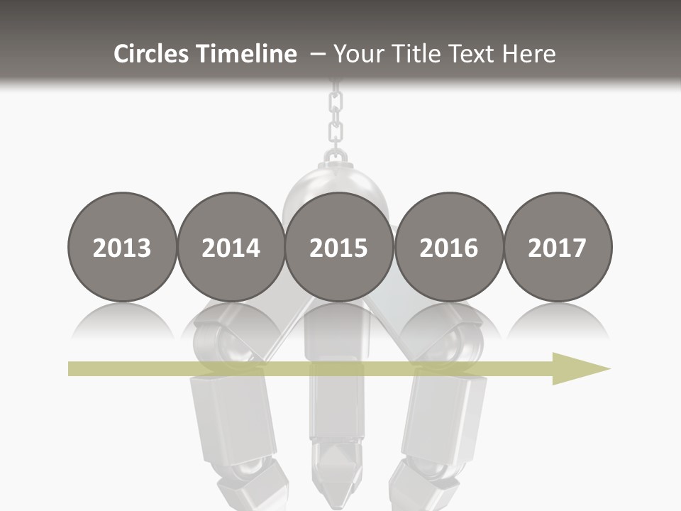 Background Steel Isolated PowerPoint Template