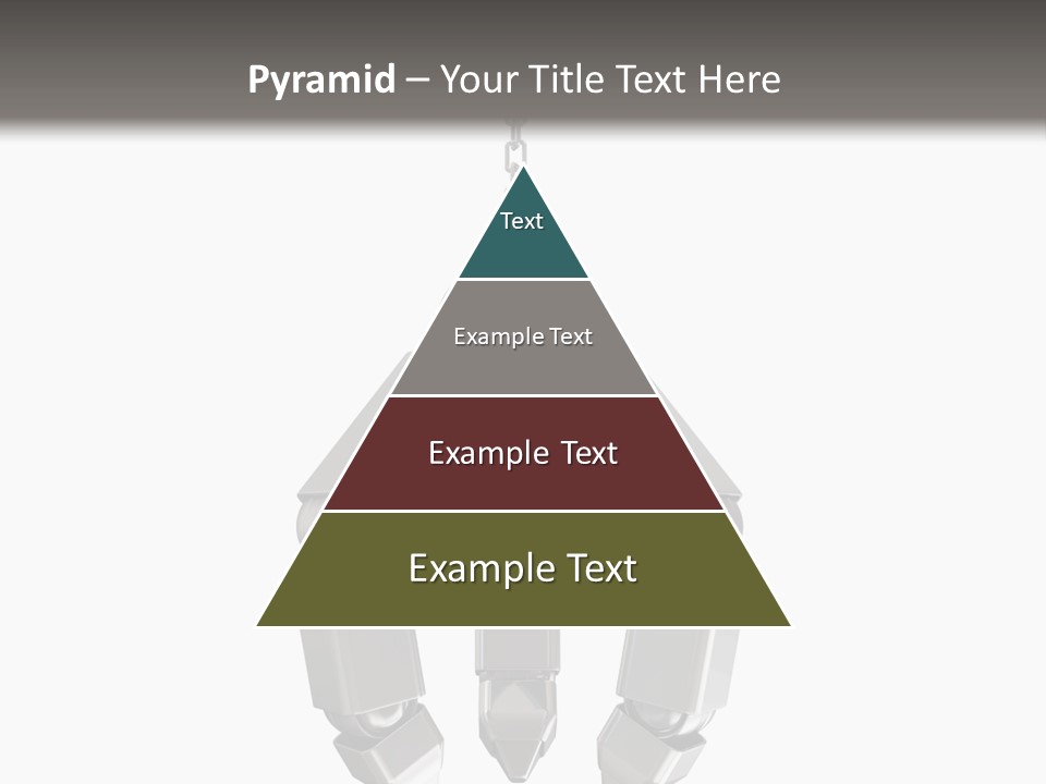 Background Steel Isolated PowerPoint Template