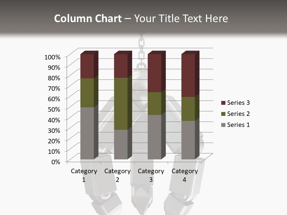 Background Steel Isolated PowerPoint Template