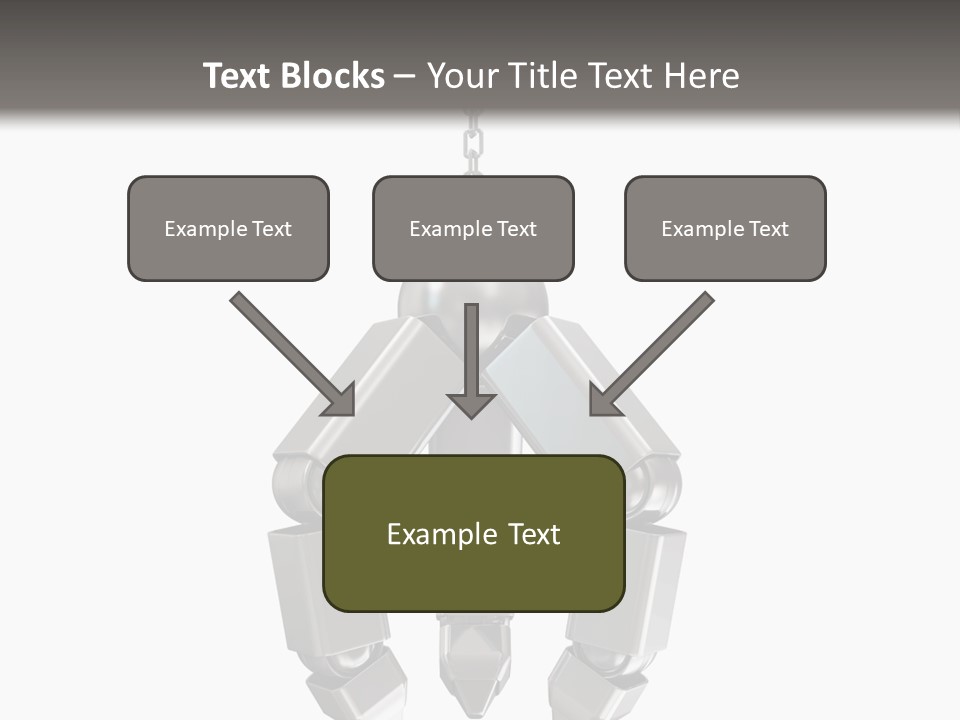 Background Steel Isolated PowerPoint Template