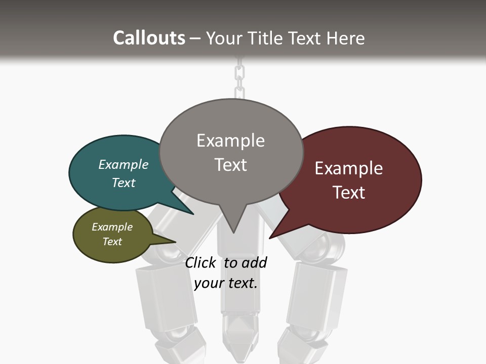 Background Steel Isolated PowerPoint Template