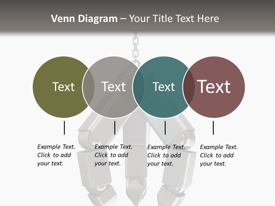 Background Steel Isolated PowerPoint Template