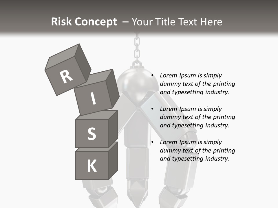 Background Steel Isolated PowerPoint Template