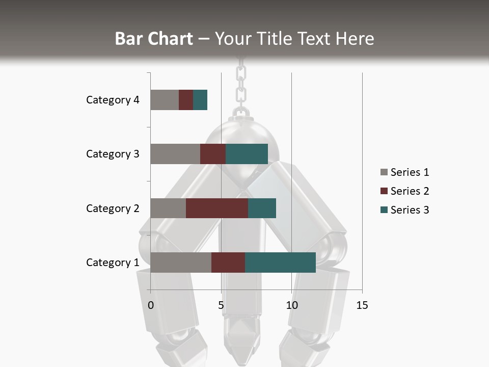 Background Steel Isolated PowerPoint Template