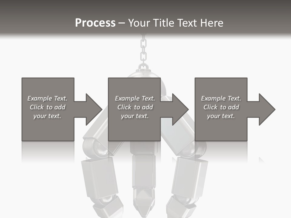 Background Steel Isolated PowerPoint Template