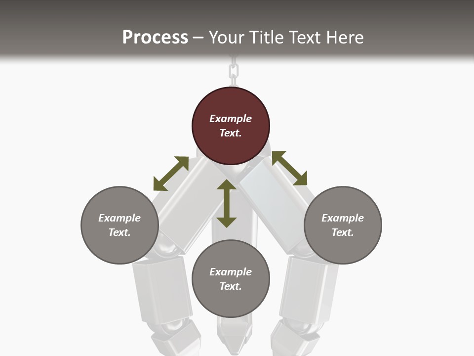 Background Steel Isolated PowerPoint Template