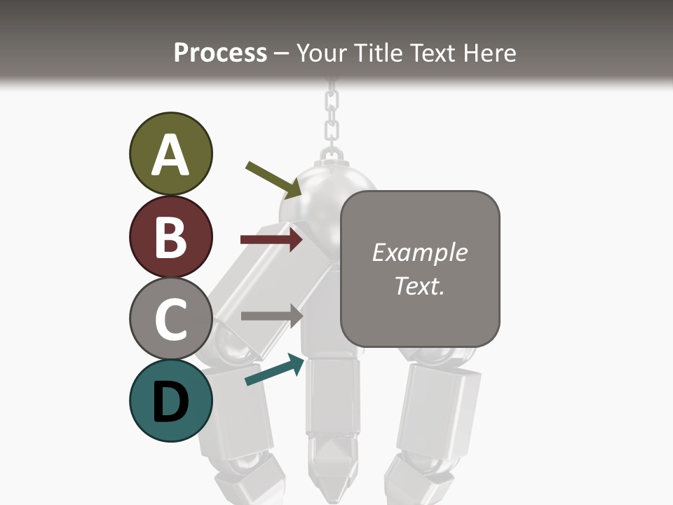 Background Steel Isolated PowerPoint Template