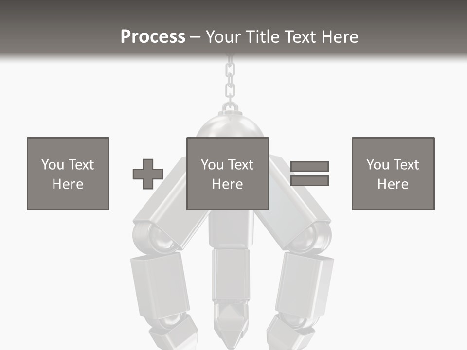 Background Steel Isolated PowerPoint Template
