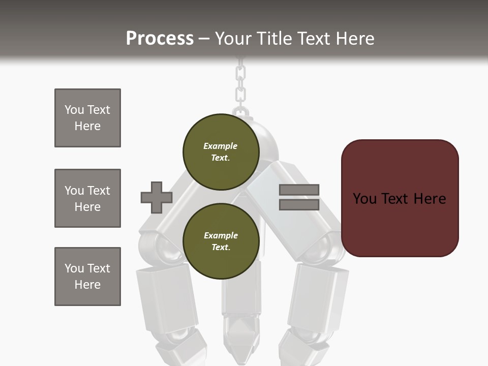 Background Steel Isolated PowerPoint Template