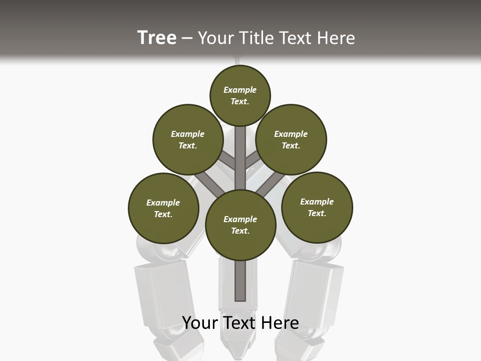 Background Steel Isolated PowerPoint Template